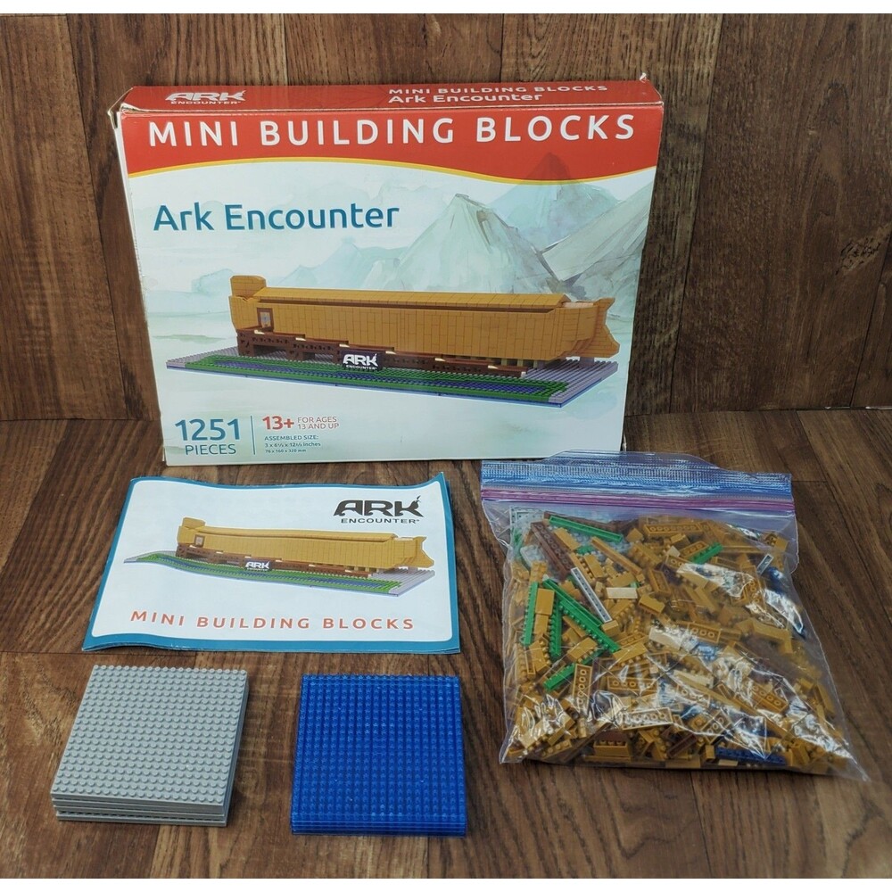Mini Building Blocks Ark Encounter 1251 Pieces Impact Photographics